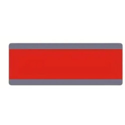Colored reading strip (wide)