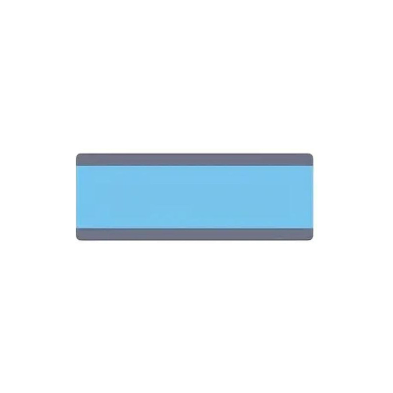 Colored reading strip (wide) Colored reading strip (wide)