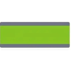 Colored reading strip (wide)