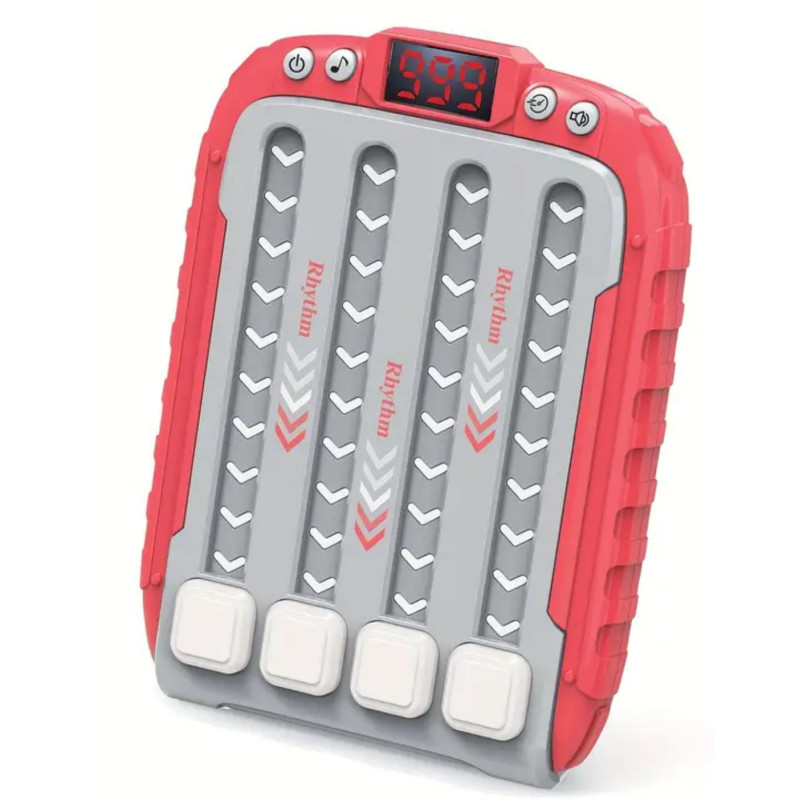 A console for improving reaction and attention. A console for improving reaction and attention.