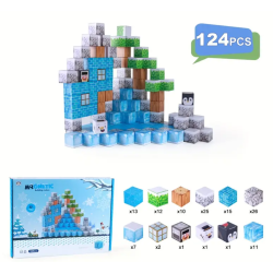 Magnetic building set
