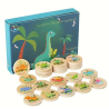 Wooden memory-boosting game