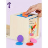 Educational wooden Montessori box (6 games in 1)