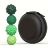Magnetic silicone stress-relief balls