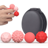Magnetic silicone stress-relief balls