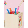 Educational wooden Montessori box (6 games in 1)